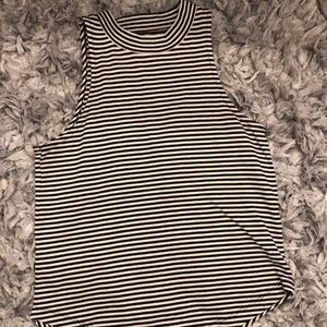 Madewell sleeveless mockneck
